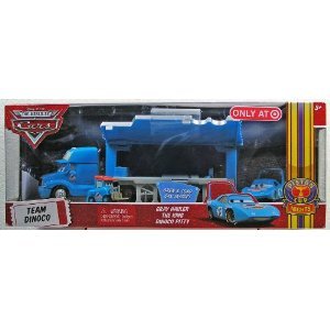 Disney Pixar Cars 1: 55 Cast özel Pit Crew set Team Dinoco
